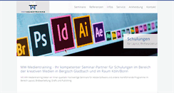 Desktop Screenshot of mw-medientraining.de