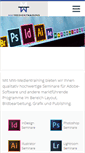 Mobile Screenshot of mw-medientraining.de